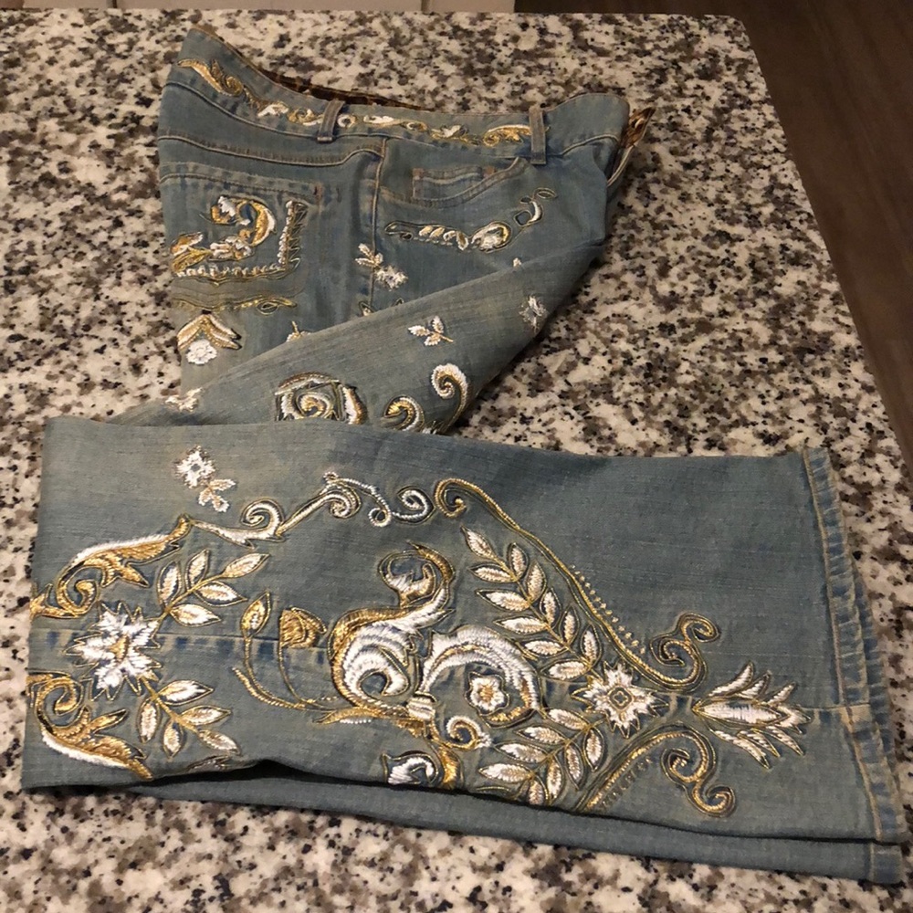 Cache Sequin Jeans - image 1